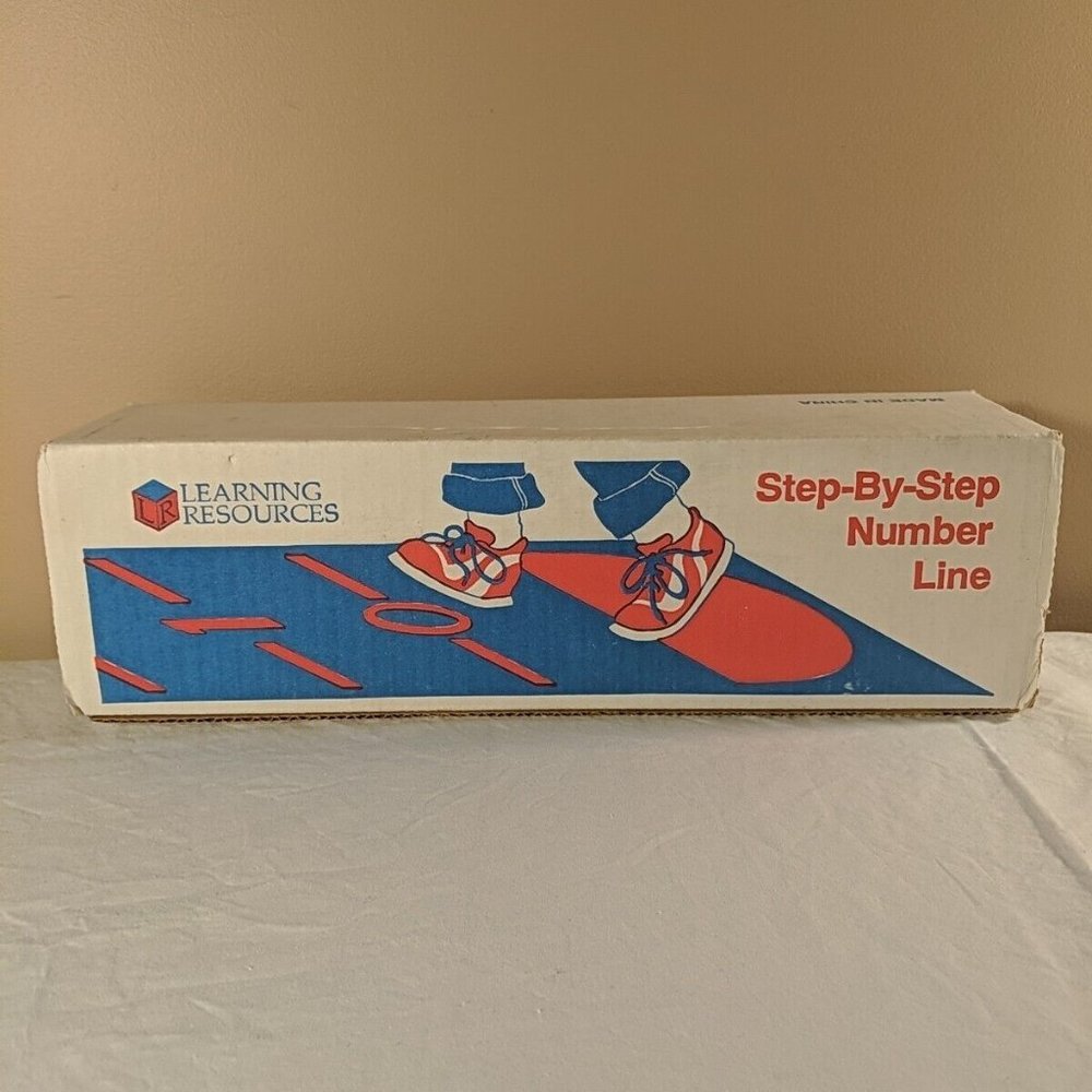 Learning Resources, Math Counting Step-by-Step Number Line 1-20, PreK to 2